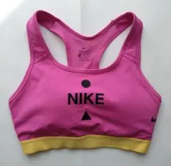 【美品】NIKE DRI-FIT スポーツブラ M ピンク