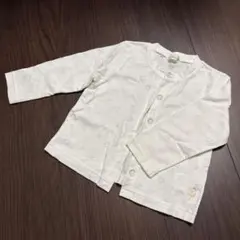 KP ニットプランナー ホワイト カーディガン 90