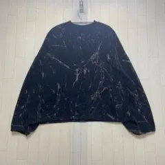 ADAM ET ROPE' スプラッシュブリーチルーズ クルーネックスウェットのサムネイル