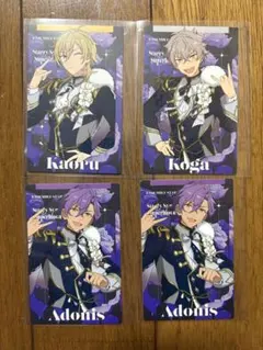 あんスタ スタフォニ イラストカード 羽風薫＆大神晃牙＆乙狩アドニス①