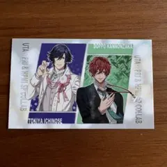 ヒプマイ　うたプリ　アニメジャパン キングレコード　特典 カード　トキヤ 独歩 うたプリ ヒプマイ AnimeJapan コラボ 一ノ瀬トキヤ 観音坂独歩 - メルカリ