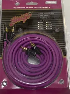 Stinger Queen OFC Series RCA アンプ　ケーブル　新品のサムネイル