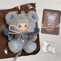 meymei メイメイTiny Bear Cookie ラムネ　水色　ぬいぐるみ