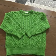 ニット 緑