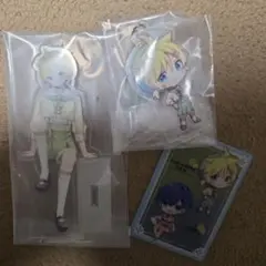 初音ミク フリューくじ E賞 F賞 アクリルスタンド G賞 カード 鏡音レン