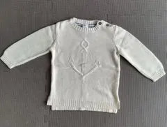 H&M 綿100%ニット　80-90cm