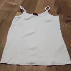 lovetoxic ホワイトキャミソール L(160)