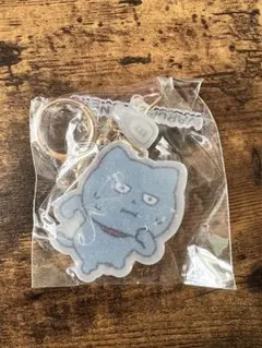 スタジオUG にしむらゆうじ　走って！ゆらゆら3連キーホルダー　わるめのねこ