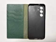 【手帳型】Galaxy S24 SC-51E スマホケース グリーン（緑）のサムネイル