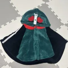 仮面ライダー　ポンチョ　ベビー　80 90 もこもこ