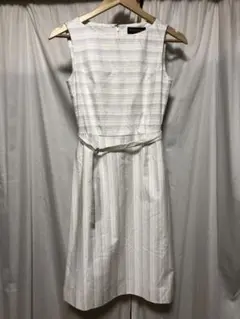 早い者勝ち！美品ブルックスブラザーズ上品で爽やかなワンピースお出かけお仕事デート