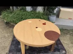おしゃれこたつテーブル90丸折れ脚日本製・ヒーター別売りのサムネイル