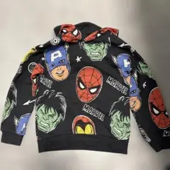 【お値下げ済み】H&M Marvel パーカー 130㎝