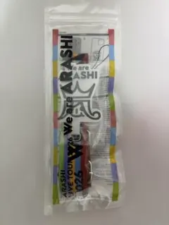 BEAMS】ARASHI 嵐を旅する展覧会 ロゴ刺繍ストラップ 黄色 二宮和也