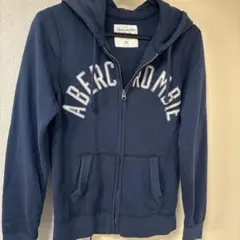 Abercrombie ネイビー パーカー XS