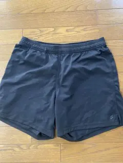 H&Mハーフパンツ2枚セットブラックグリーン