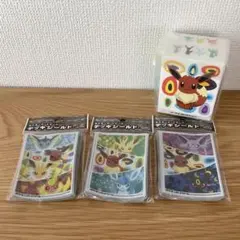 ポケモンカード デッキシールド イーブイズ アルバムギフト 9種 新品未