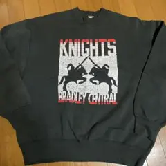 90s USA製 フルーツオブザルーム ブラック スウェット XL カレッジ