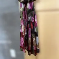 PIERRE BALMAIN 幾何学模様 ストール