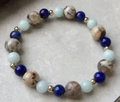 【新品】天然石 ブレスレット ラピスラズリ
