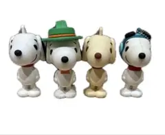 スヌーピー フィギュア キーホルダー 4種セット
