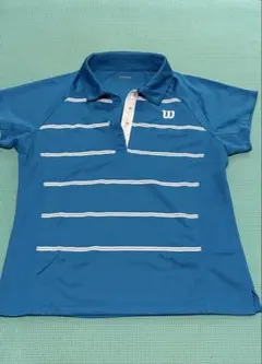 極美品✨ Wilson テニス 襟付きストライプウェア M