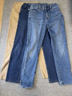 UNIQLO 無印良品　パンツ✖️3本