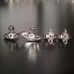 Vivienne Westwood NANO SOLITAIRE ガンメタル