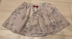 anyFAM花柄スカート 100cm
