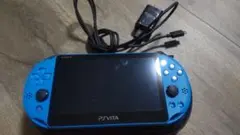 【チコ様専用】PS vita クリアブルー ケース・ソフト付き