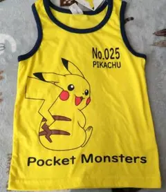 ポケモン　ピカチュウ　タンクトップ