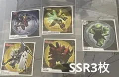 SDガンダム ジージェネレーション エターナル シール スナック　5枚セット