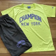 CHAMPION イエロー Tシャツ ショートパンツ セット