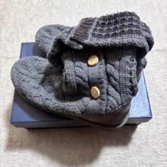 UGG ニットブーツ　グレー