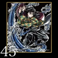 劇場版 鬼滅の刃 Web Shop くじ アクリル色紙 C 45 冨岡義勇