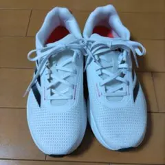 adidas スニーカー ランニングシューズ ホワイト/ブルー/レッド