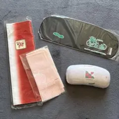 着付け小物セット 喪服用前板(帯板) 帯枕 八掛 居敷当 4点セット