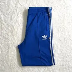 アディダス　オリジナルス　トラックパンツ　ブルー　トレフォイルロゴ　XL相当