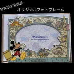 ★新品未使用★TDL★ミッキーマウス★ディズニーフォトフレーム ★限定特典品★