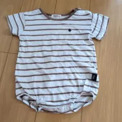10月3連休限定再値下げ！POLO Baby ロンパース ボーダー 80cm