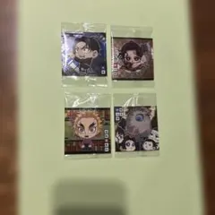 鬼滅の刃ウエハースシール　4枚セット