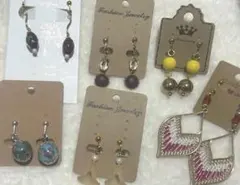 ハンドメイドイヤリング　６点セット！
