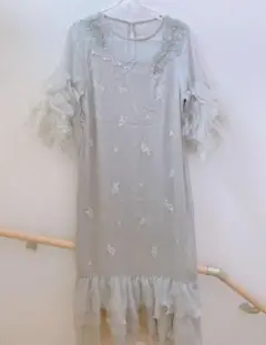 【chiyuuuu様】ワンピース　emerald色　新品　フォロー割-200円
