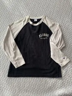 2*4様 XLARGE Champion ラグランスリーブ Tシャツ X-LAR