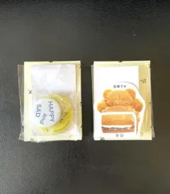 (NO)RAISINSANDWICH ノーレーズンサンドイッチステッカー缶バッジ