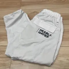 パーリーゲイツ パンツ 白 ホワイト 4 M 中綿 暖パン ウォームパンツ