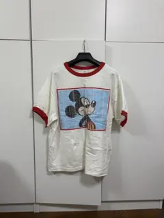 ミッキーマウス グラフィック Tシャツ　moussy マウジー