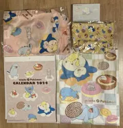 ミスタードーナツ×ポケモン　グッズ4点セット　紙袋付き