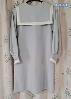 【卒業式】【結婚式】【発表会】 スクエアカラー ワンピース　(140cm)