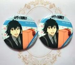 SPY×FAMILY展　缶バッジ　ユーリ ユーリ・ブライア SPYFAMILYスパイファミリー フルカラー缶